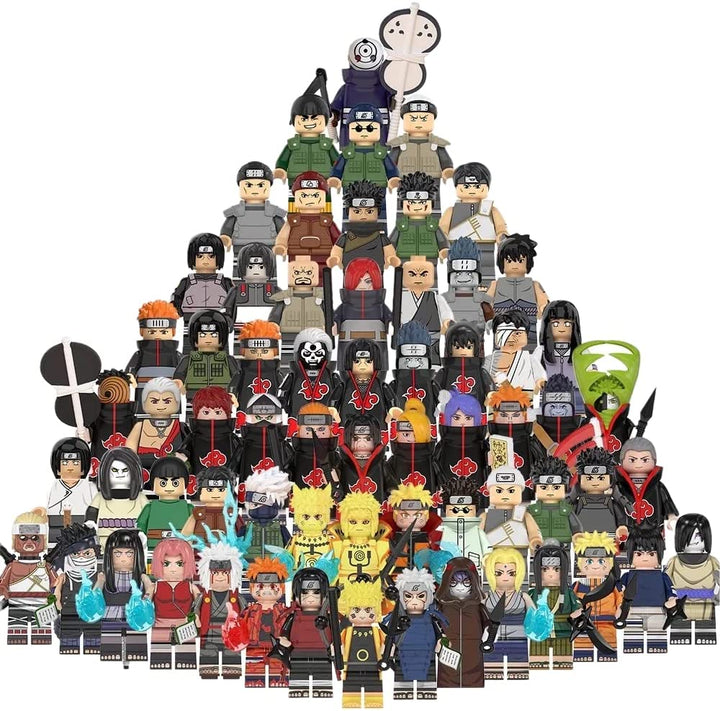 Anime Naruto Minifigure Set of  15 Building Kits City - Dcu Shop 