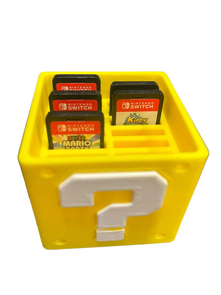 Super Mario question block Nintendo switch game holder - Dcu Shop 