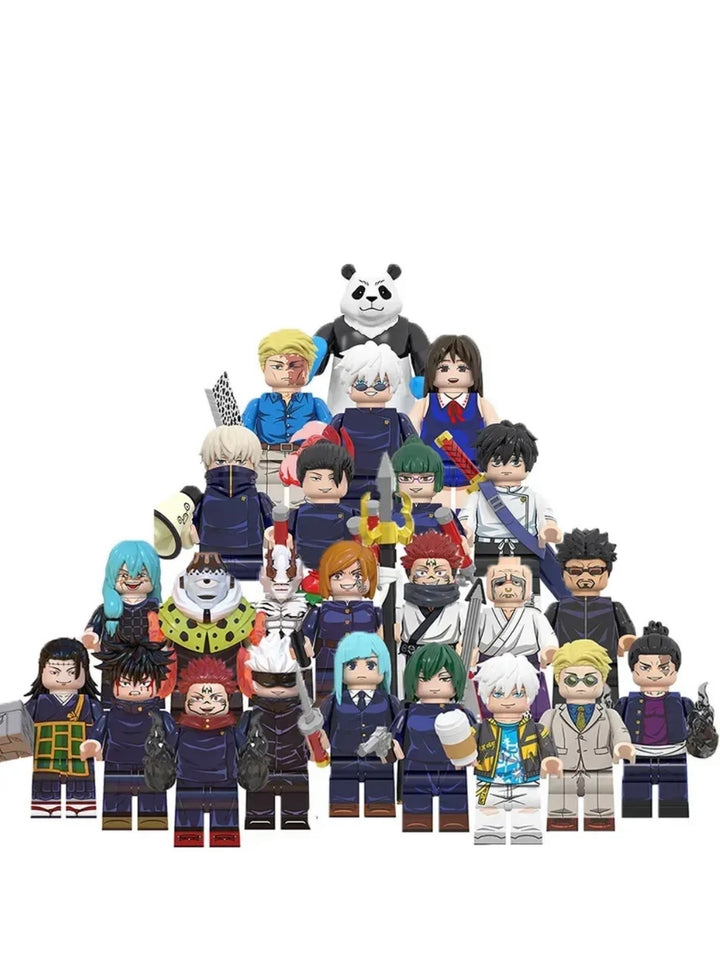 Jujutsu Kaisen Minifigure Set of 10 Building Kits - Dcu Shop 