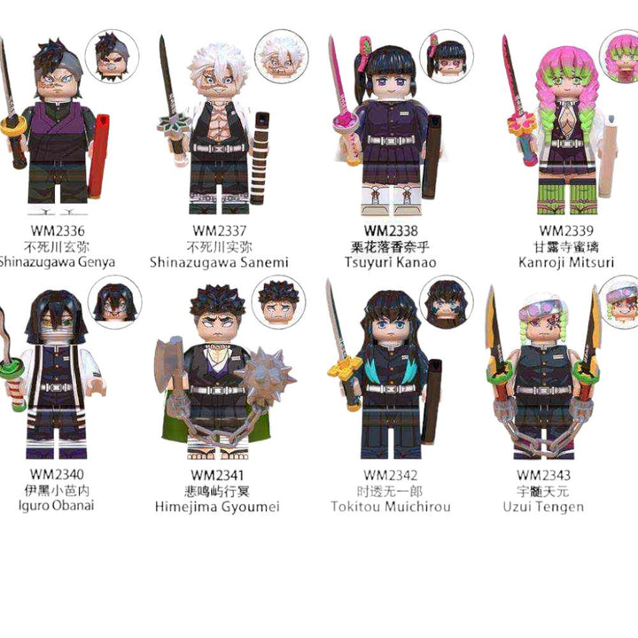 Demon Slayer Mini Figure Set Wave 2 - Dcu Shop 