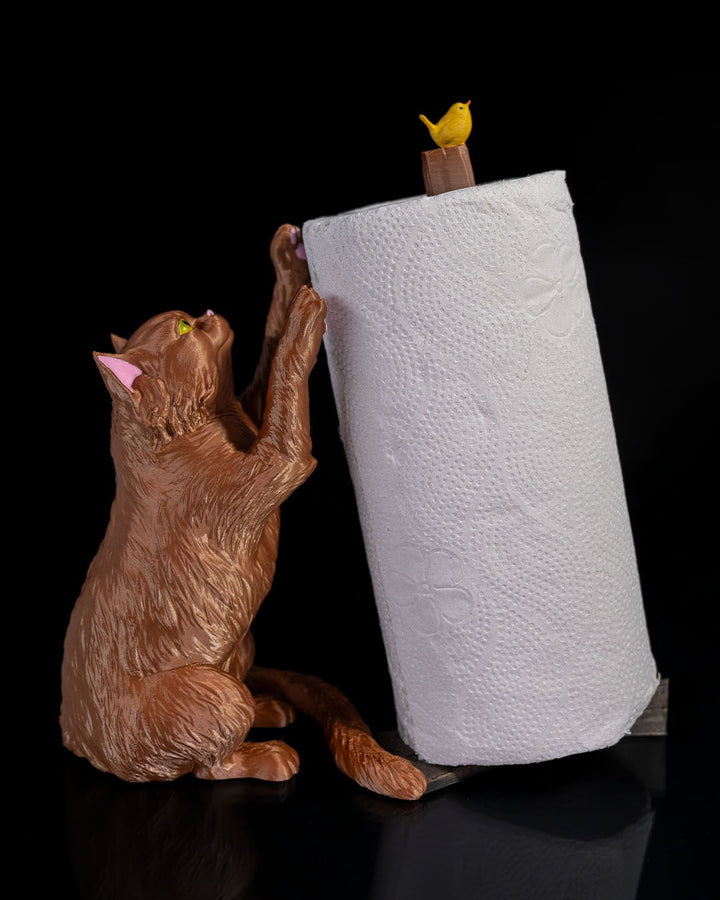 The cat and the bird Towel Holder - Dcu Shop 