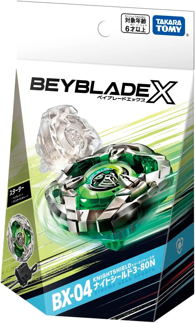 Takara Tomy Beyblade X BX-04 Starter Night Shield 3-80N - Dcu Shop 