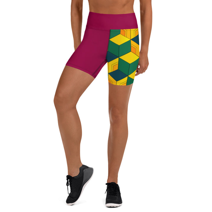 Demon Slayer Water Style Yoga Shorts - Dcu Shop 