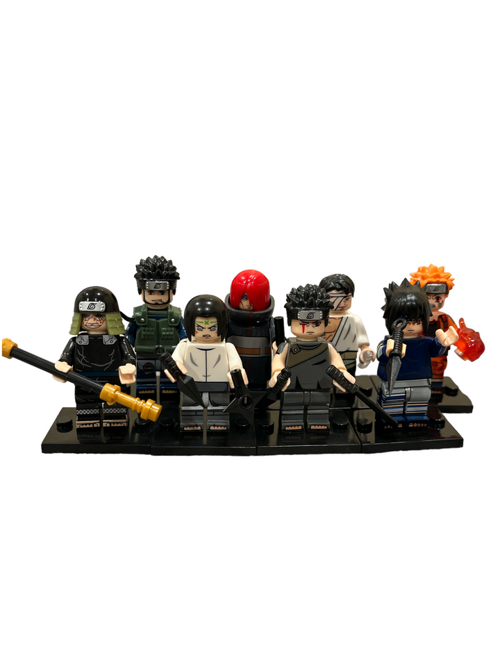 Naruto Mini Figure 8 Piece Set Wave 4 - Dcu Shop 