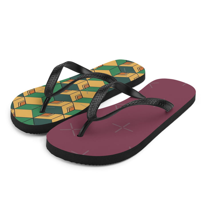 Demon Slayer Water Style Flip-Flops - Dcu Shop 